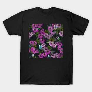 Dragonfly Night Garden T-Shirt